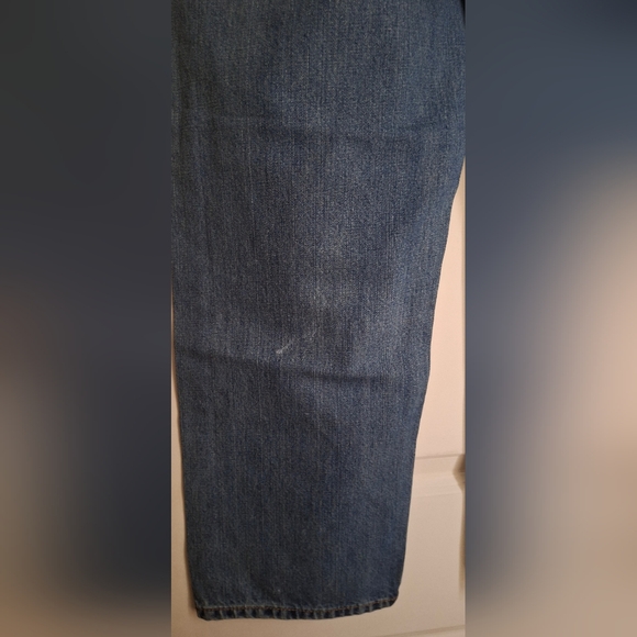 Levis 550 Boys Denim Jeans Blue Relaxed Fit Tapered Leg Sz 10 Husky 30x26 casual - Picture 9 of 12